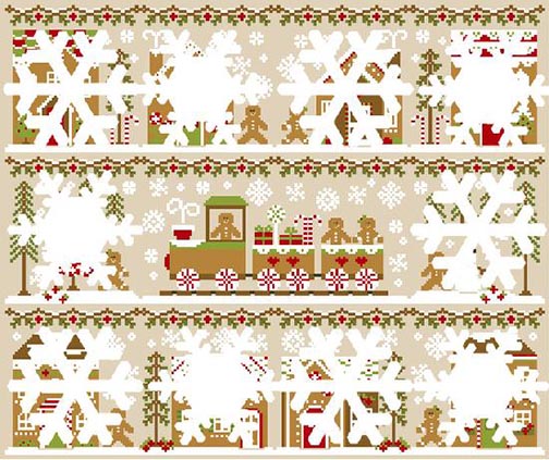 Gingerbread Village #1 - Gingerbread Train